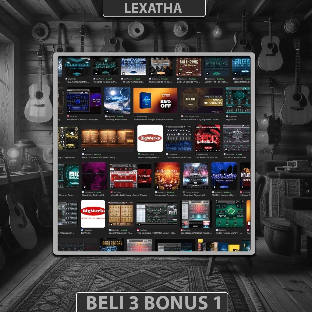 BigWerks TERLENGKAP 808 GODS - Blue Rose - Beautifully Distorted DLL - ไทย