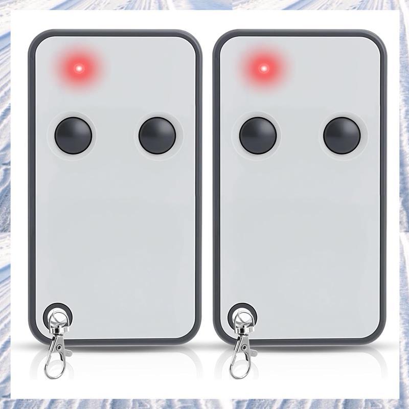 รีโมทคอนโทรลทดแทนสําหรับ E80 TX52R 2 ช่อง 433.92MHz- ชุด 2 Mhz สําหรับ Gate และโรงรถ