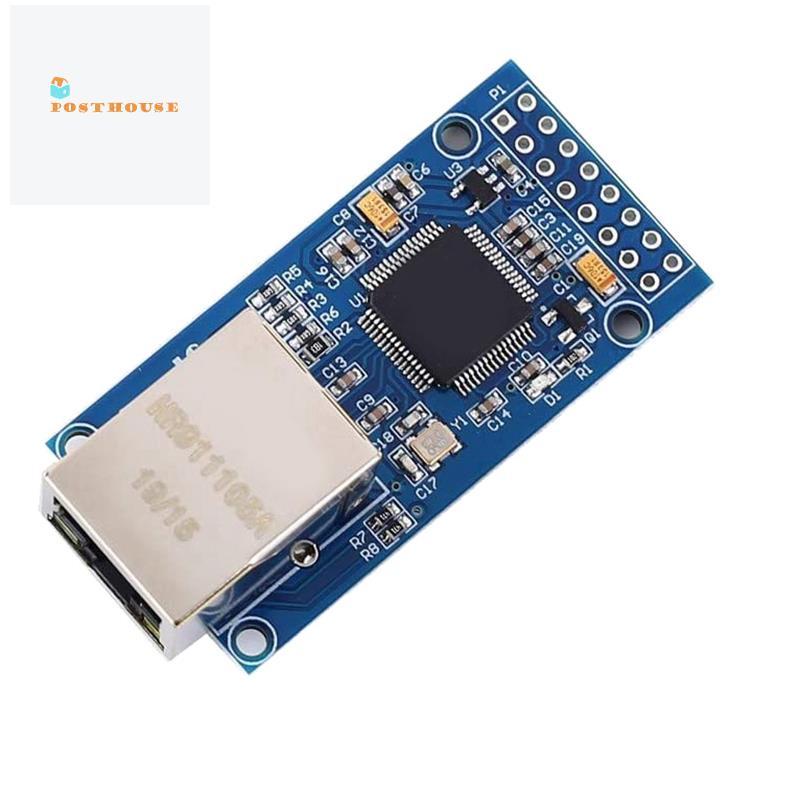 [posthouse]CH9121 โมดูลเครือข่ายอีเธอร์เน็ตพอร์ตอนุกรม UART เป็น RJ45 Converter DC 3.3V 5V STM32 /IP
