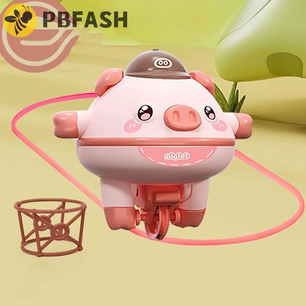 PBFASH Tumbler BALANCE Pig, เกมสมอง Tightrope Walking Unicycle Electric Toy, Hang Out Technology Pig