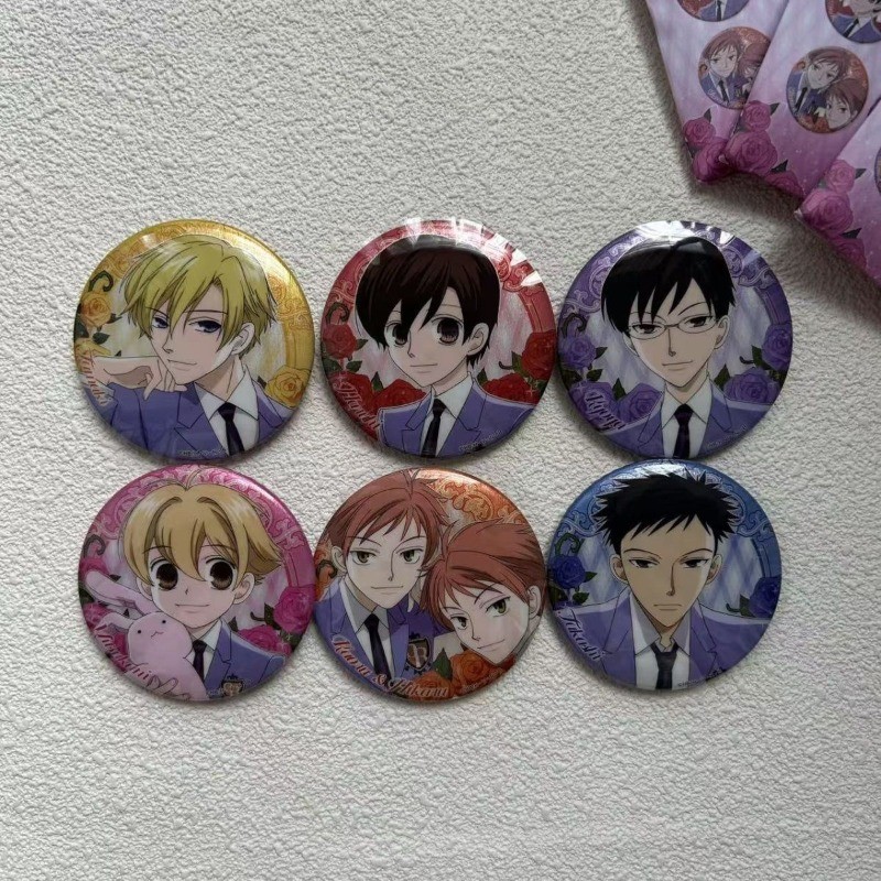 เข็มกลัด.BADGES.CLUB.Host.Club.Tamaki.Suoh จากอนาน high school ทำจากโลหะ สวยงาม เหมาะสำหรับของสะสมและของขวัญ