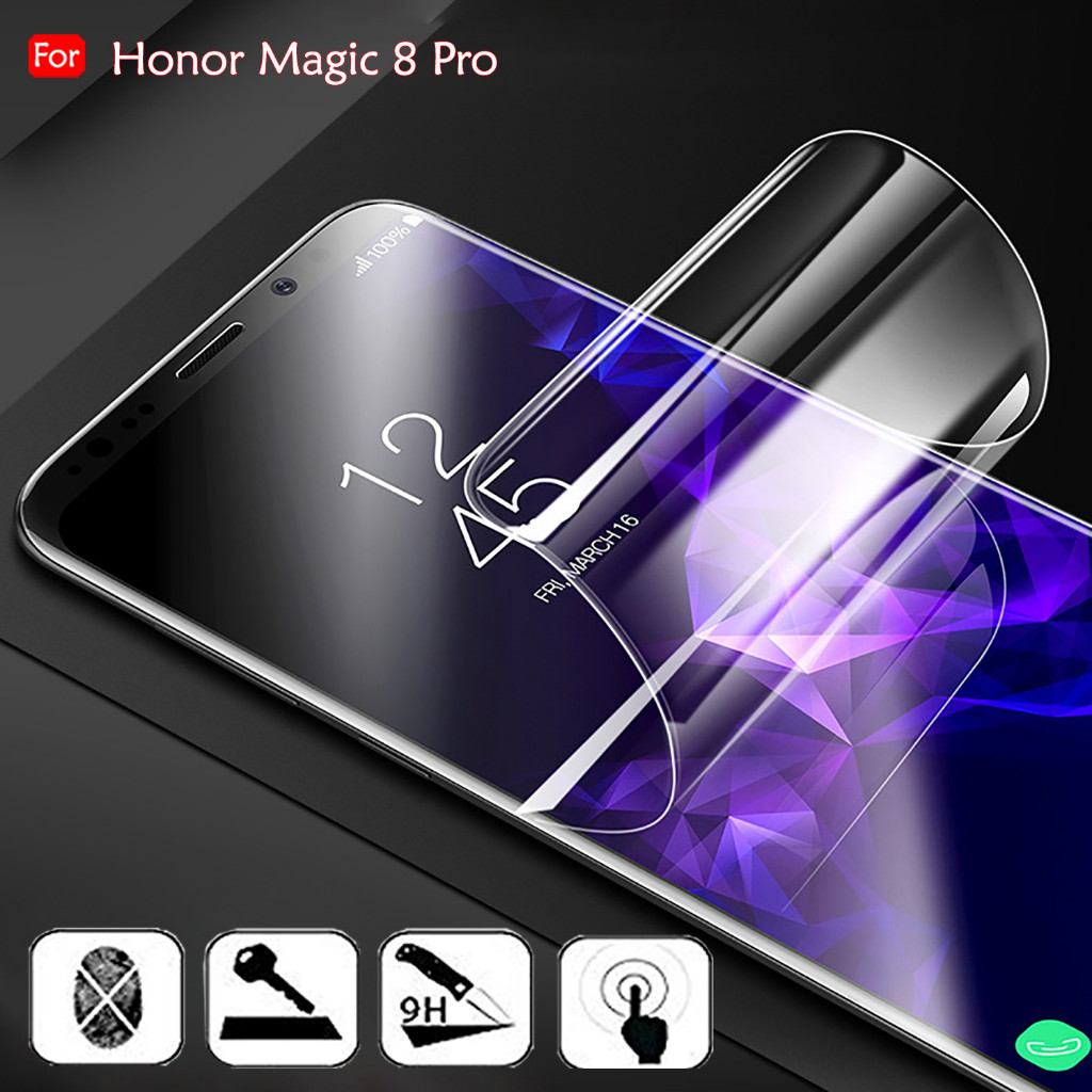 Huawei Honor Magic 8 Pro Nano TPU Hydrogel ซิลิโคน Soft Screen Protector LCD Guard