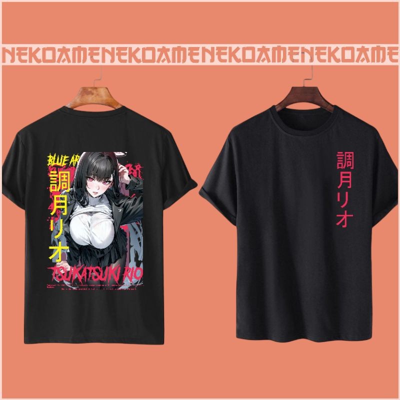 เสื้อยืด Tsukatsuki Rio BLUE ARCHIVE