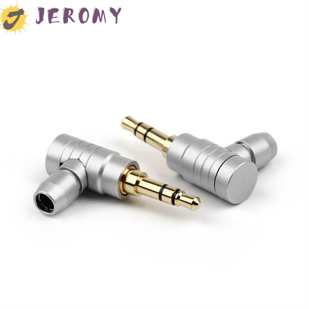 JEROMY 3.5 มม.แจ็คปลั๊ก 4 มม.TAIL-hole Amplifier AUX Converter ปลั๊กหูฟัง Conector Mono ปลั๊กแจ็คสาย