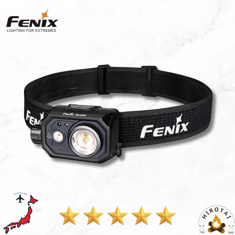 Fenix HL45R Headlamp【HL45R】 - 1000 Lumens, USB-C Rechargeable, 4xAA Compatible