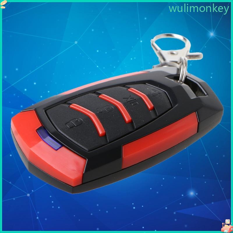 WU อเนกประสงค์ Copy รีโมทคอนโทรลประตูไฟฟ้านาฬิกาปลุกรถยนต์สําหรับคีย์ 433 mhz