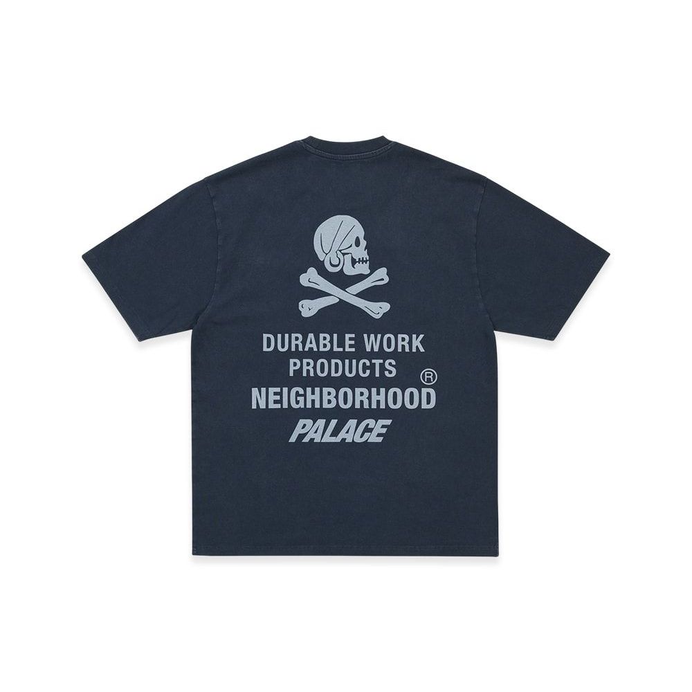PALACE x NEIGHBORHOOD Pocket T Shirt Indigo Unused