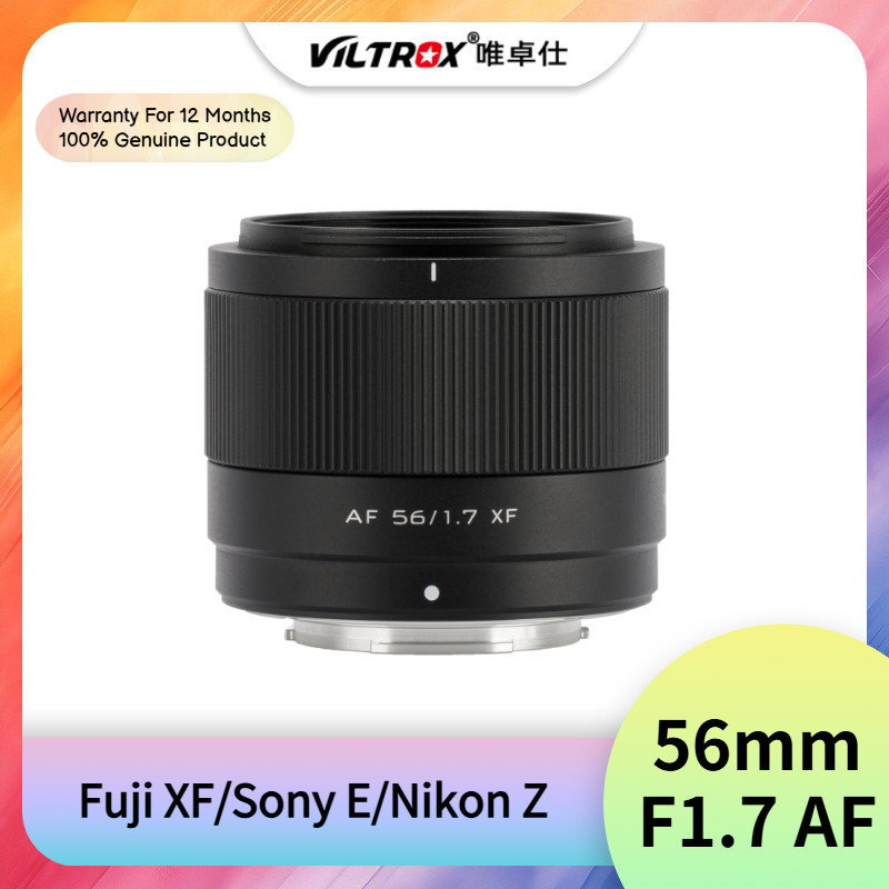 VILTROX 56mm F1.7 Air AF เลนส์โฟกัสอัตโนมัติภาพ APS-C สําหรับ Fujifilm XF Sony E Nikon Z Mount