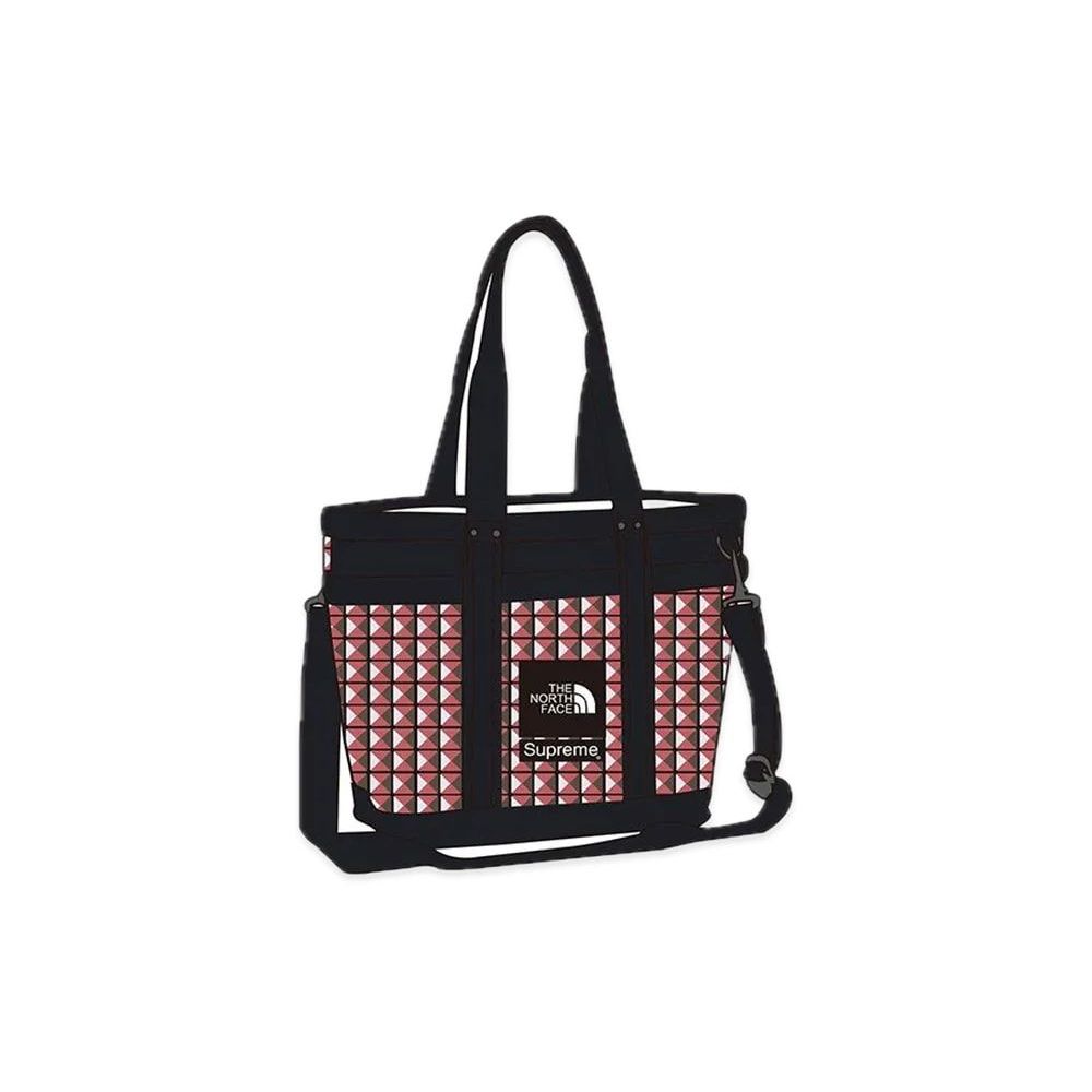 Supreme x The North Face Studded Explore Utility Tote. 17L. Red NM82125I NF0A5IR1 Unused