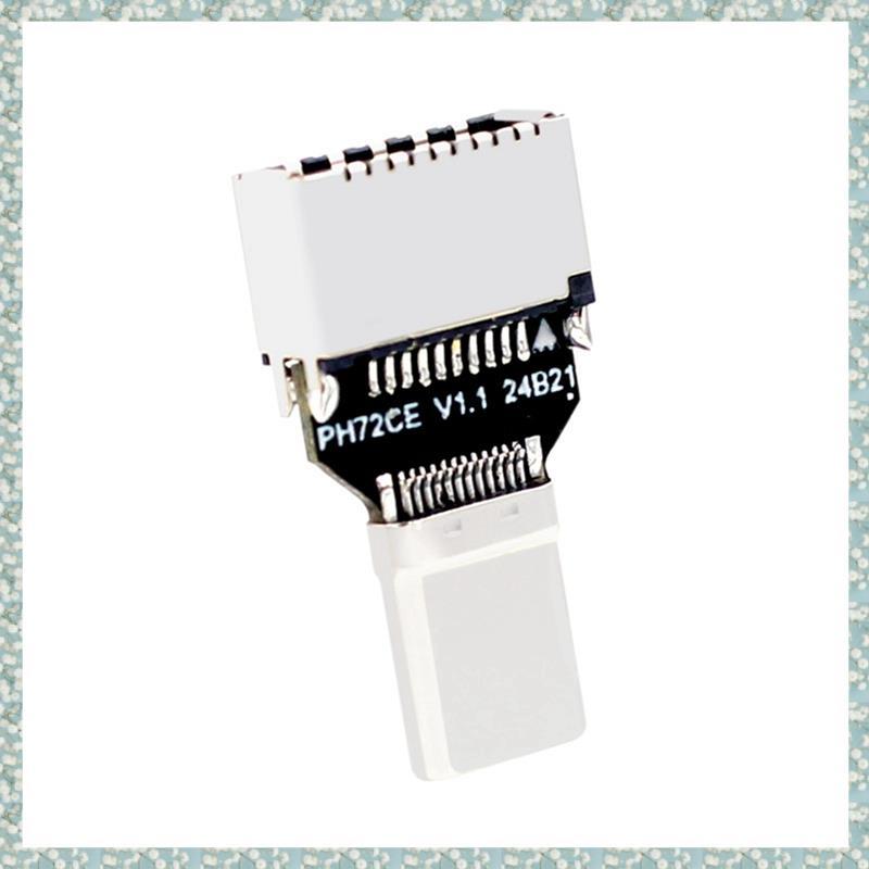 [h5bl3j6wj.ph] USB3.2 Type-C อะแดปเตอร์หญิง Type-E 20Gbps เคสคอมพิวเตอร์อะแดปเตอร์ Type-E ด้านหน้าสํ