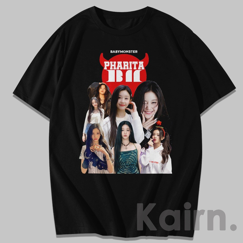 เสื้อยืด KAIRON - เสื้อยืด PHANTA Babymonster MIX / เสื้อยืด Babymonster / เสื้อยืด Kpop / แฟนๆmerch