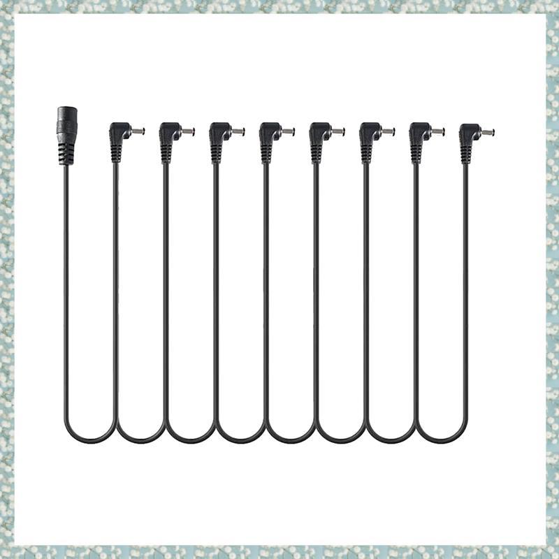 [h5bl3j6wj.ph] สายโซ่เดซี่ 1 ถึง 8 วิธีเอฟเฟกต์กีตาร์เหยียบอุปกรณ์เสริม 9V DC อะแดปเตอร์ปลั๊กสายไฟติ