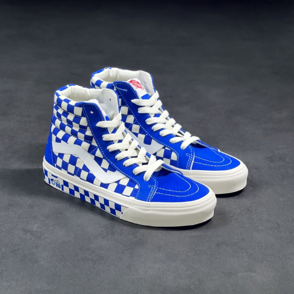 (สต็อก) Vans SK8-HI รองเท้าผ้าใบ High Cut รองเท้าสําหรับผู้ชายและผู้หญิง