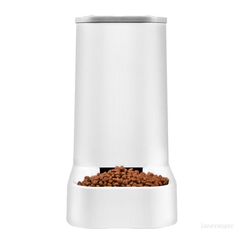 Loner เครื่องป้อน Kibble อัตโนมัติที่หรูหรา Kibble Dispenser เครื่องป้อนอัตโนมัติ Gravity Fed สําหรั