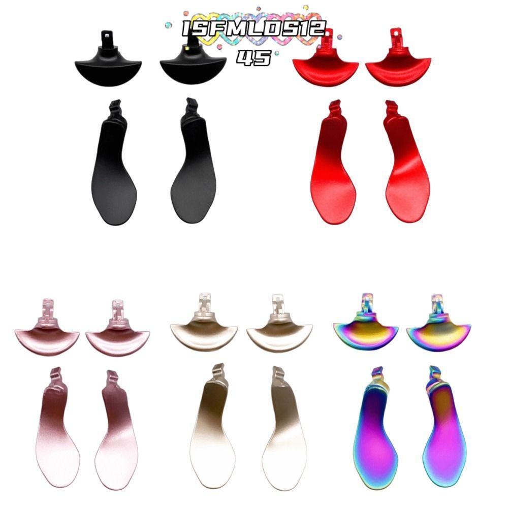 ISFMLDS1245 4 ชิ้น/เซ็ตGamepadด้านหลังปุ่ม,ปุ่มเปลี่ยนการออกแบบที่มีสีสันController Paddles,ทนทานโลหะกลับPaddlesสําหรับPS5 Edge Gaming Enhancement