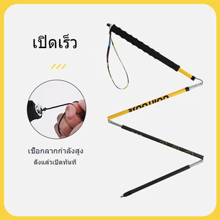 ไม้เดินป่าแบบสามท่อนทำจากคาร์บอนไฟเบอร์ น้ำหนักเบาพิเศษ ไม้เท้าเดินเขา ไม้เท้าเดินทางไกล ไม้เท้าพับได้แบบพกพาสำหรับปีนเขา สต็อกในประเทศ