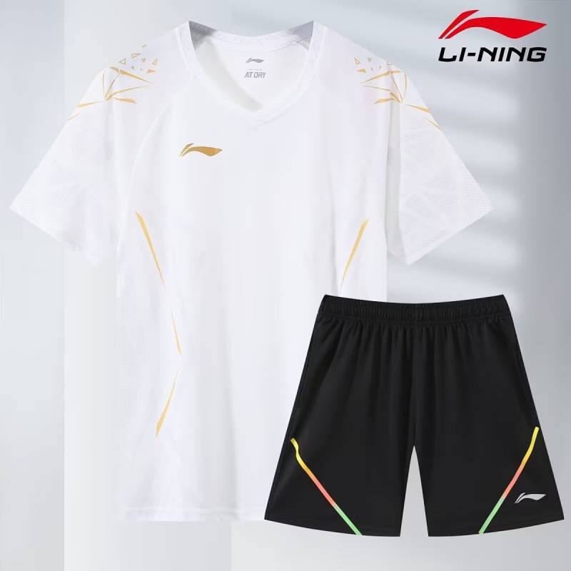 New Badminton Competition Sportswear Breathable International Quick-Drying Competition Short Sleeve 