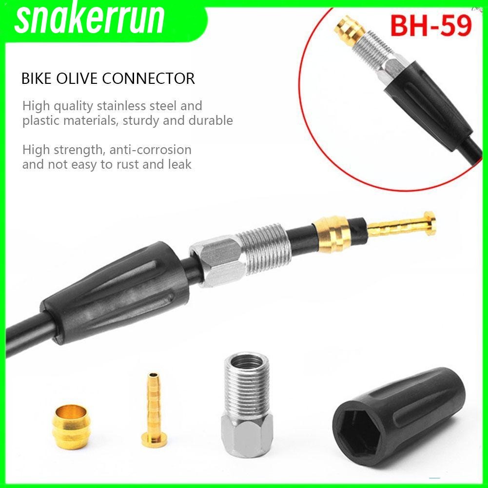 Snakerrun.th Lixada Bike BH59 ชุดสายเคเบิ้ล Olive Connector Insert Connecting Bolt Ket สำหรับปั่นจัก