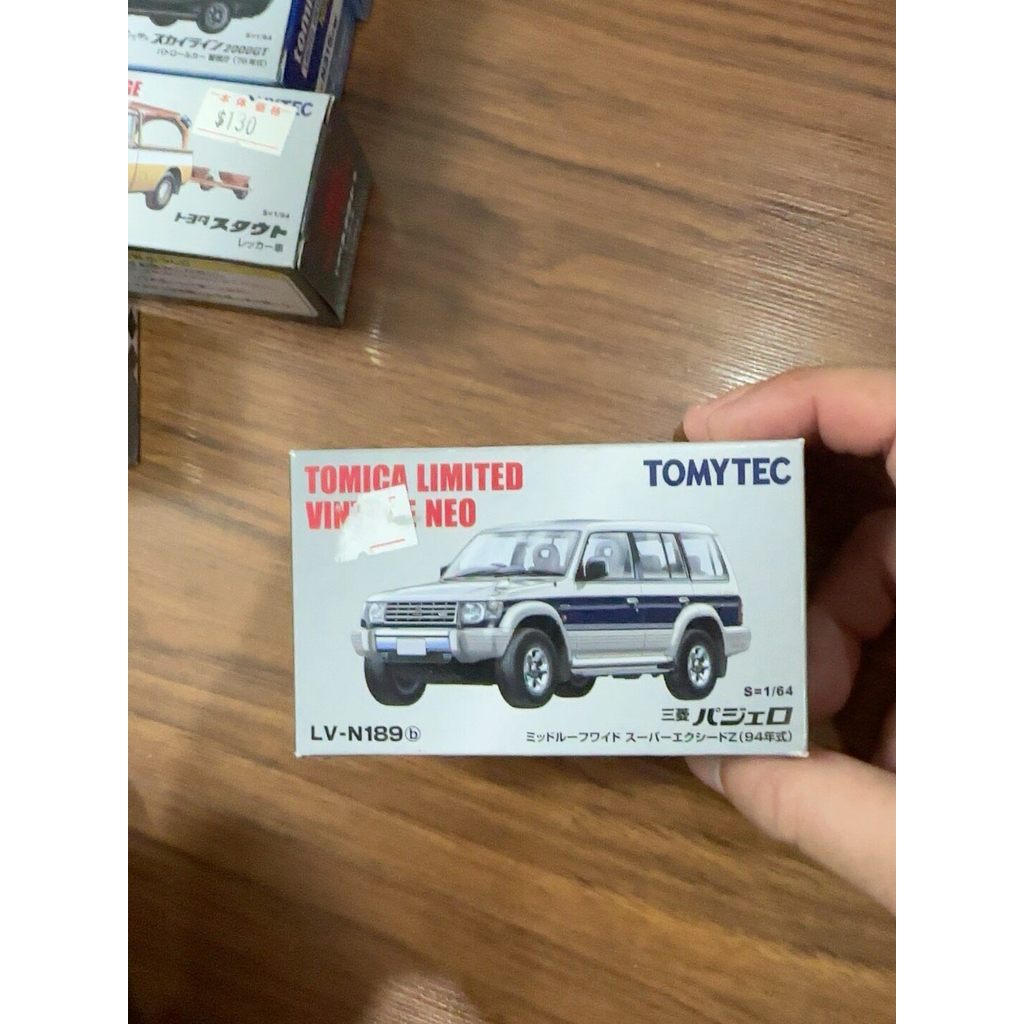 [สต๊อกพร้อม] tlv+lv-n189b, Mitsubishi Pajello.Classic Style 1994, Hong Kong Brought Back ใหม่เอี่ยมย