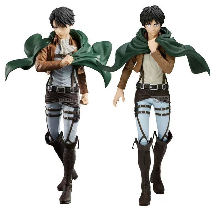 Authentic Bandai Grandista Attack on Titan Eren, Commander Reiner Figure