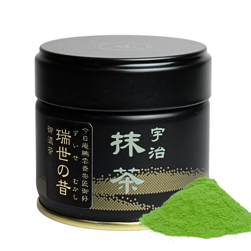 Aoi Suien Uji Matcha Zuisen no Mukashi (30g can) [Preferred by Master Homunsai of Urasenke Kyo-an / 
