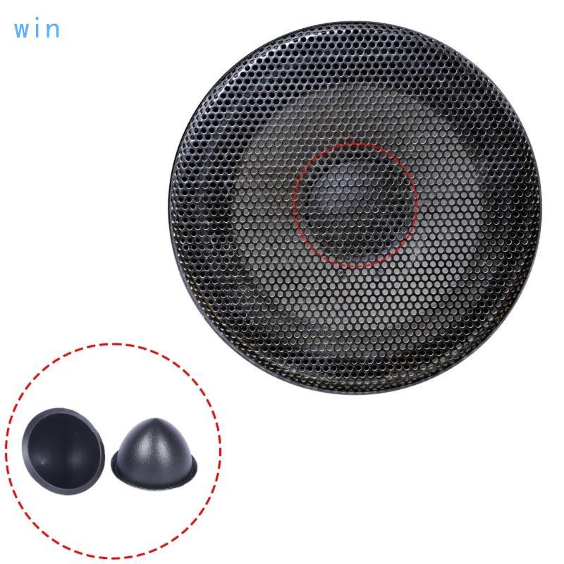 Win ชุด 2 ชิ้น Dust Caps Feature 0 92 กรัม cm3 ความหนาแน่น PP Componnet ซับวูฟเฟอร์อะไหล่ซ่อมสําหรับ