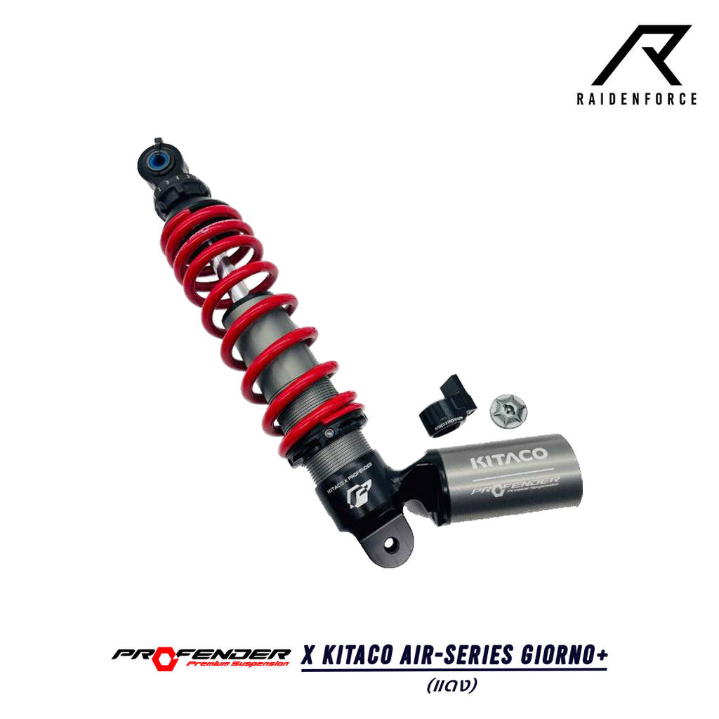 โช้ค PROFENDER AIR-SERIES X KITACO Giorno+ สีแดง