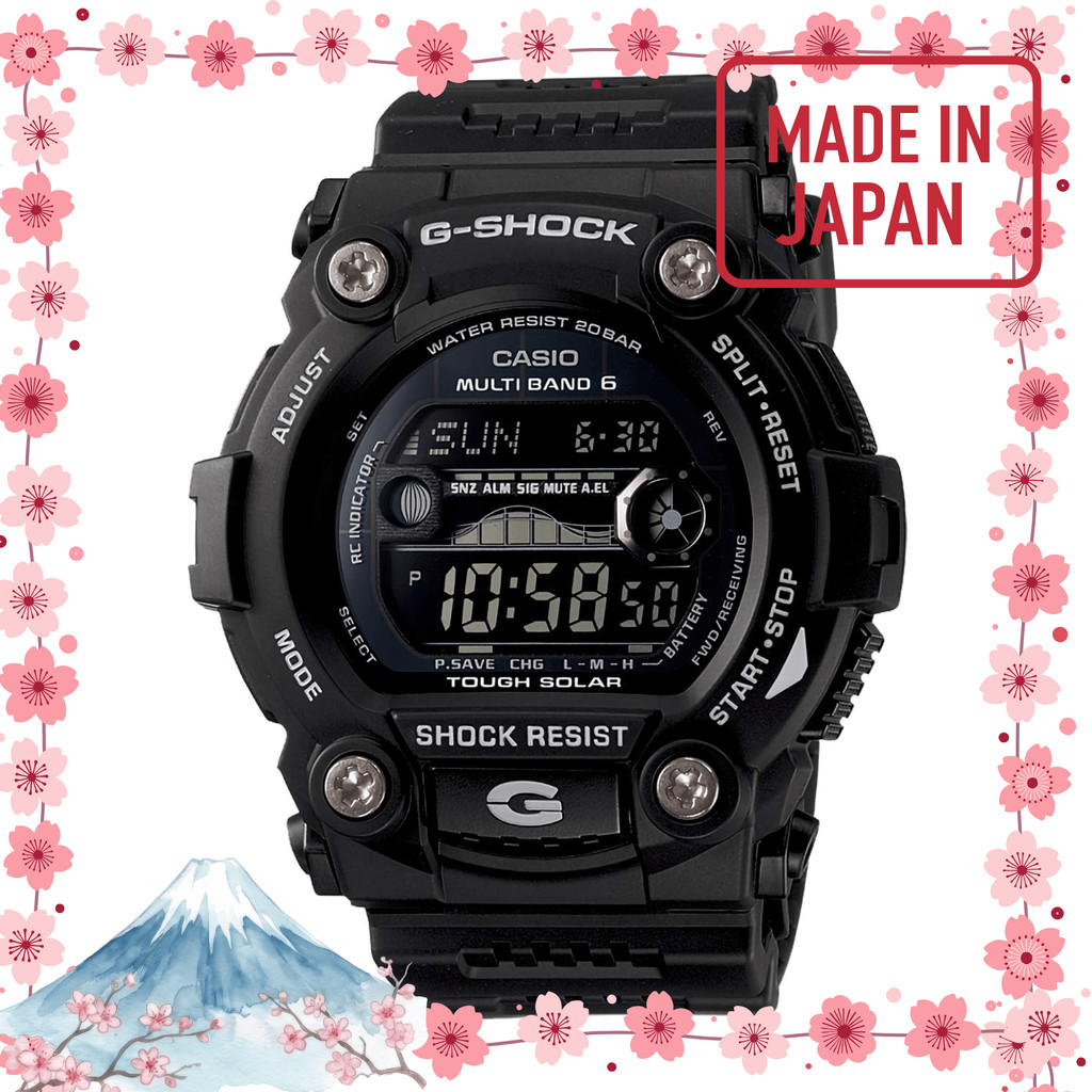 【ผลิตในประเทศญี่ปุ่น】[คาชิโอะ] นาฬิกาข้อมือ จีช็อค 【สินค้าของแท้ในประเทศ】 ระบบโซลาร์เซลล์ GW-7900B-1