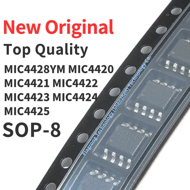 5pcs MIC4428YM MIC4420 MIC4421 MIC4422 MIC44233 MIC4424 MIC4425 MIC4426 MIC4427 MIC4429 YM AM BM SOP