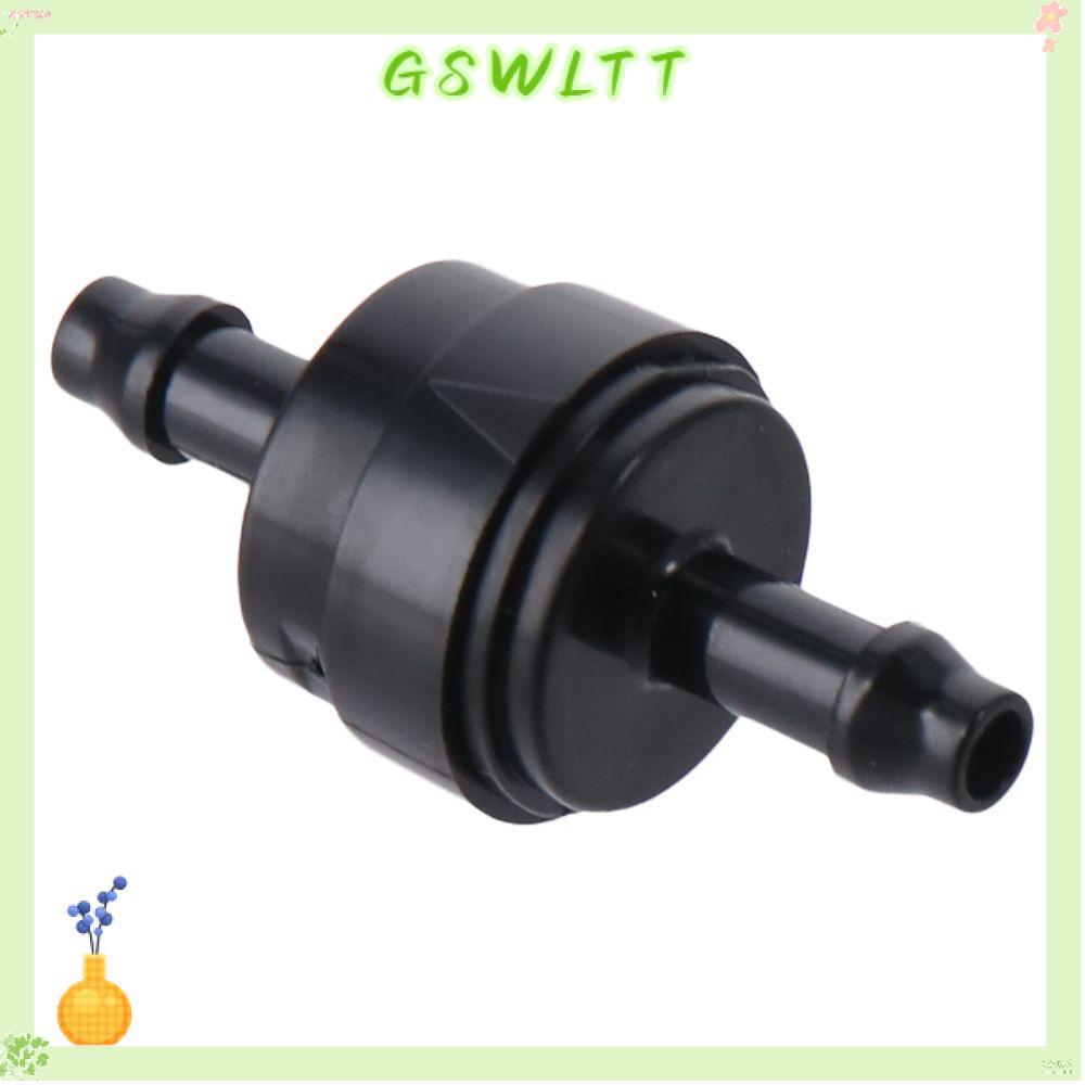 GSWLTT Check Valve, สีดํา Non Return One-way Check Valve, One-way Valve Nylon 1/8" 3/16" 1/4" One Wa