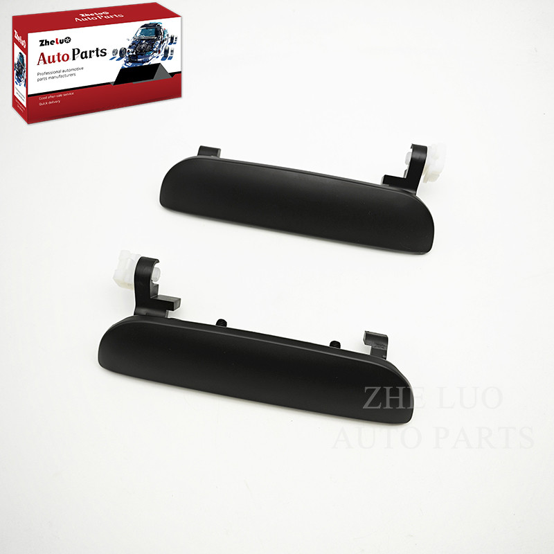 ZL ประตูด้านนอกจับด้านนอกสีดําสี Fit สําหรับ 1998-2006 Mazda Bravo B2000 B2200 Ford Ranger UH71-59-4