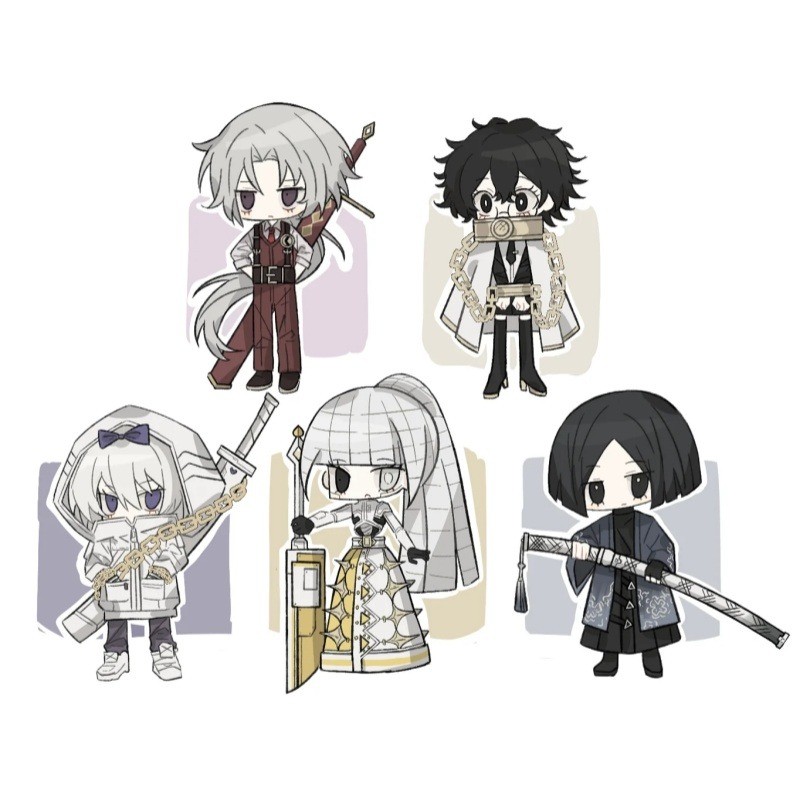 Limbus Company KeyChain ห้านิ้วเด็กแผ่นตกแต่งโต๊ะ Lucio Standee Ren คอลเลกชันเครื่องประดับ Kira อะคริลิคตุ๊กตา Sora