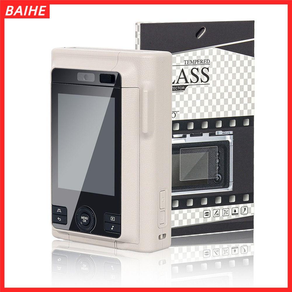 BAIHE ทันทีกล้องป้องกันฟิล์ม, Anti Scratch กระจกนิรภัยป้องกันหน้าจอ, HD กันกระแทกเลนส์สําหรับ Fujifilm Instax Mini LiPlay +