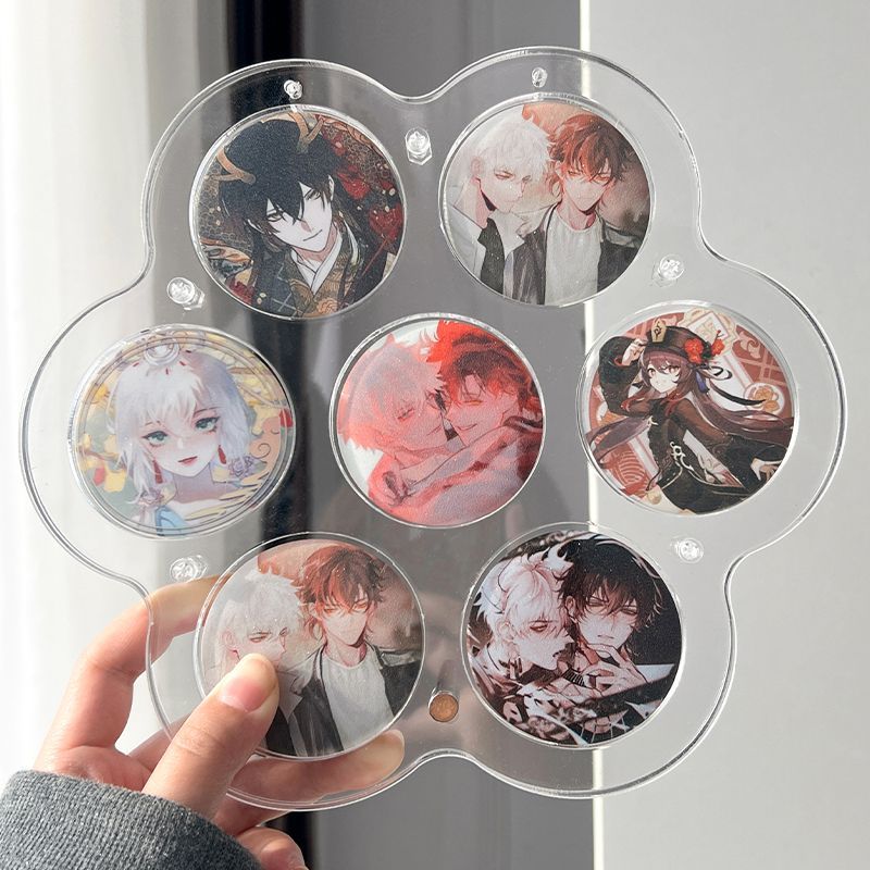 New Product#[4575People Collection]58mm Acrylic display case for collectibles, protective cover for 