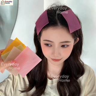 แผ่นแปะผม(รุ่นพรีเมี่ยม) เก็บผม แผ่นเก็บไรผม แผ่นแปะผมตีนตุ๊กแก ที่แปะผม กิ๊บติดผม ติดเก็บลูกผม ยางรัดผม