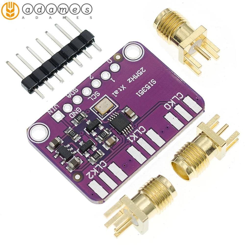 ADAMES เครื่องกําเนิดสัญญาณความถี่คลื่นความถี่สูง Si5351 I2C นาฬิกา DC 3V-5V Si5351A