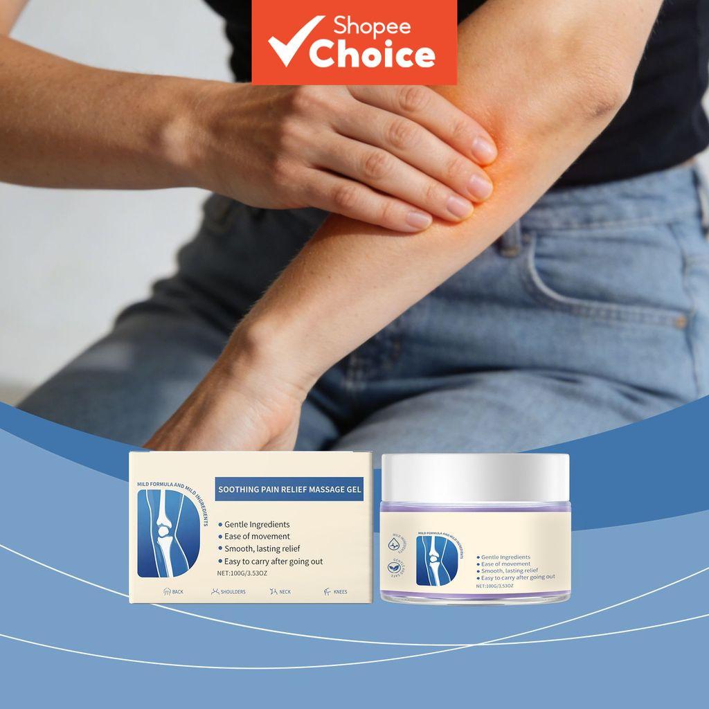 เจลคอนดรอยตินและ MSM ออกฤทธิ์เร็ว สําหรับบรรเทาอาการปวดข้อต่อ หลัง ไหล่ คอ และเข่า