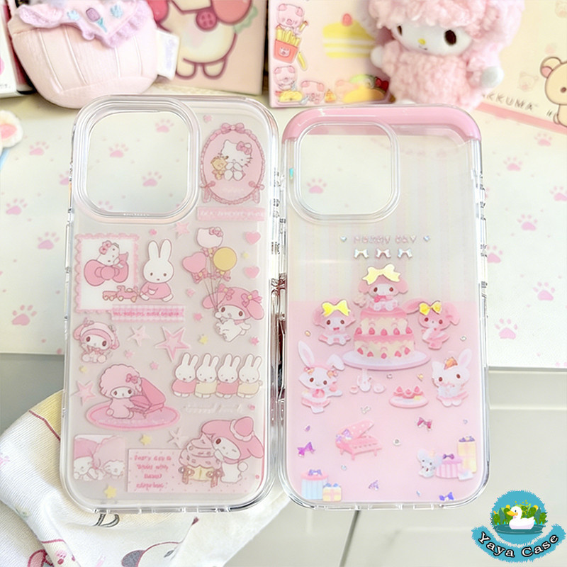 เคสไอโฟน11 17 13 เคส IMD Miffy Melody น่ารัก สำหรับ IPhone 17 12 15 16 14 13 11 Pro Max 16 13 Pro 14 15 16 Plus