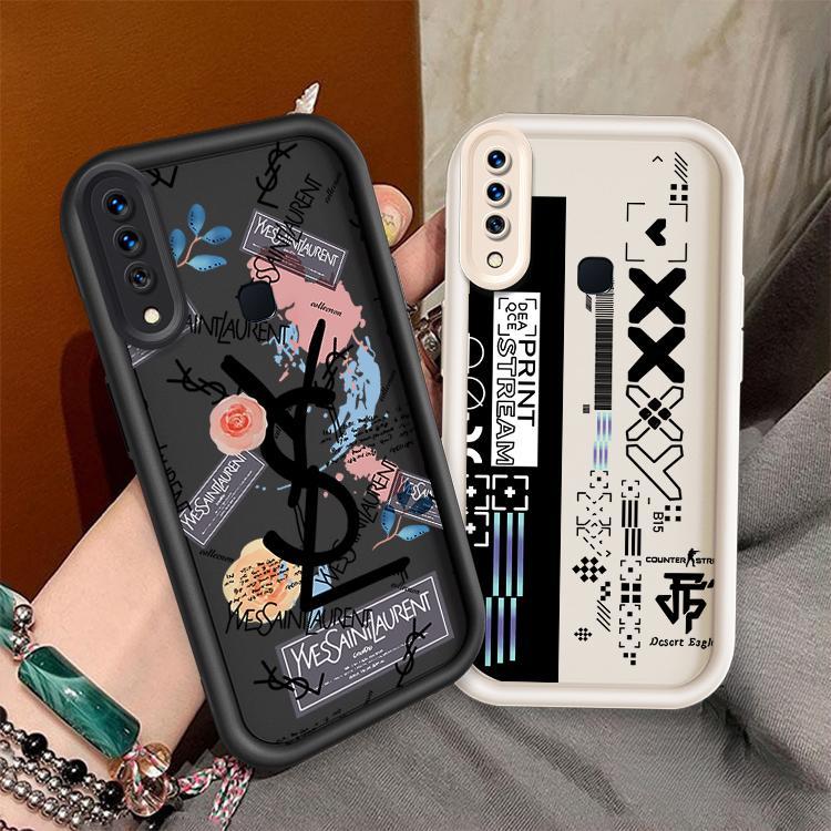 ปลอกคู่โทรศัพท์สําหรับ VIIVO Y17 Y15 Y12 Y12i Y11 2019 น่ารักการ์ตูนซิลิโคน Art กันกระแทกกรณี TPU