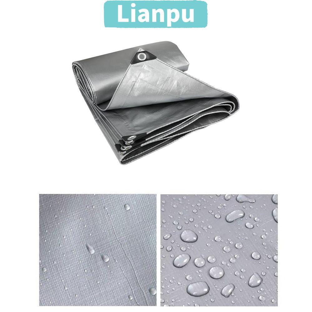 ผ้าใบ PE LIANPU, 2mX3m Camping เต็นท์เสื่อผ้ากันฝน, Sun Shade เรือรถบรรทุกหลังคากันสาดเฟอร์นิเจอร์สว
