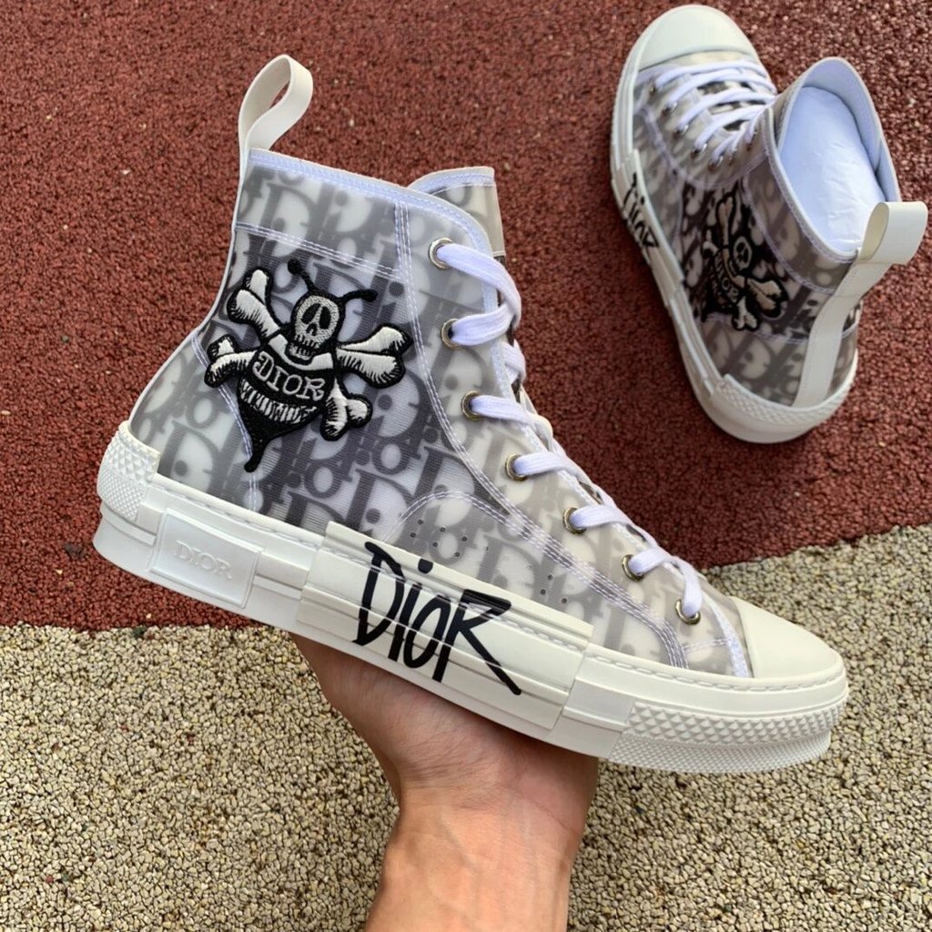 Dior High-Class Skull Size: 35-46
Pure Original Dior Homme Dior Homme สไตล์ใหม่ B23 โลโก้เต็มรองเท้า