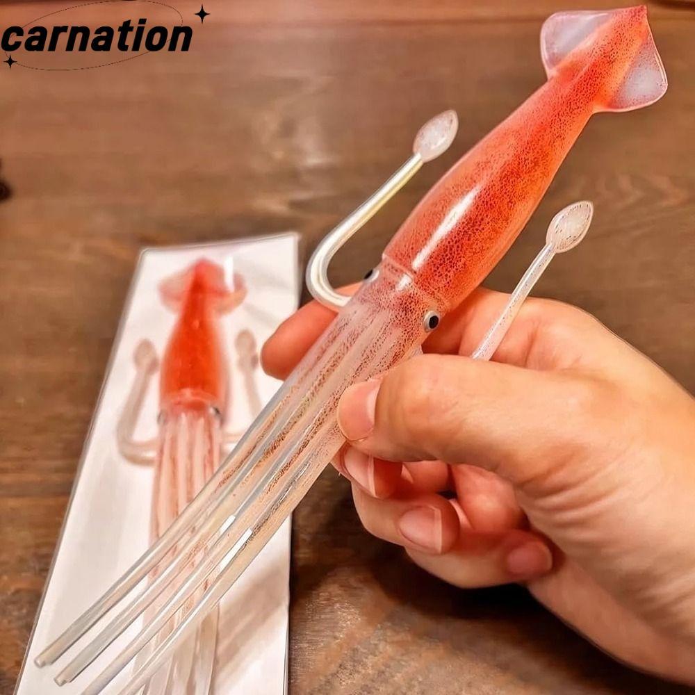 CARNATION Picks, 3-in-1 Portable Octopus Noodle Fork, Creative Squid-Shaped Cooking Tools Heat-Resis