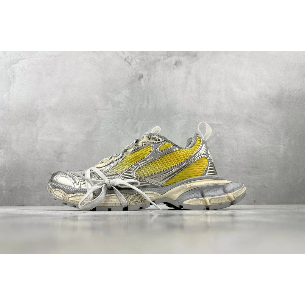 [What to Wear Tomorrow Focus on High-End Quality] Balenciaga Balenciaga 3XL Round Toe Lace-Up Casual