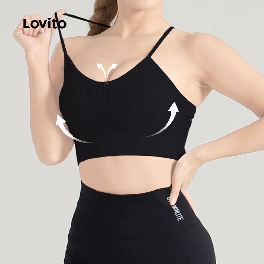 บราสปอร์ตผู้หญิง Lovito LNA140013 ลายเส้น thumbnail 3