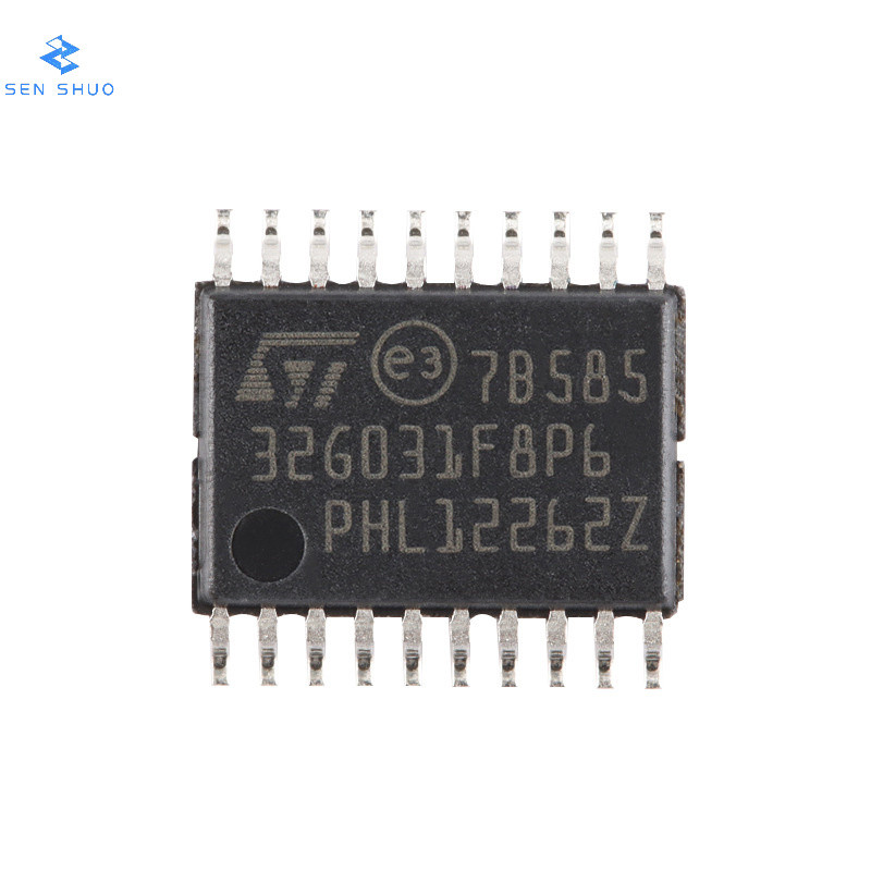 ของแท้ 100% STM32G031F8P6 TSSOP-20 ARM Cortex-M0+32-Bit Microcontroller-MCU ชิป