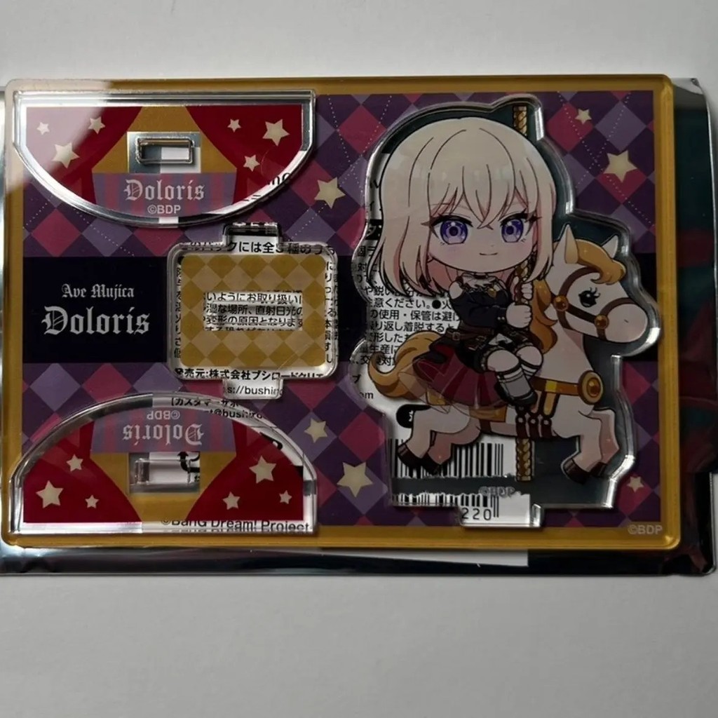 Standee อะนิเมะ BanG Dream Ave Mujica Doloris Uika Misumi รุ่นอะคริลิคโต๊ะเรียนตกแต่งอะนิเมะอุปกรณ์เ