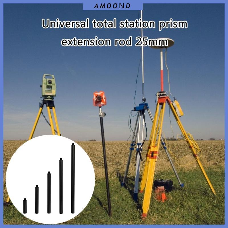 AMOOND Professional Carbon Fibre Selling Rod สําหรับปริซึม Rod GNSS RTK สํารวจน้ําหนักเบาและความทนทา