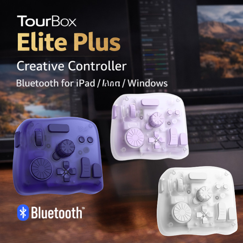 All-in-One Creative Controller: TourBox Elite Plus for Effortless Editing and Illustration on  & Mor