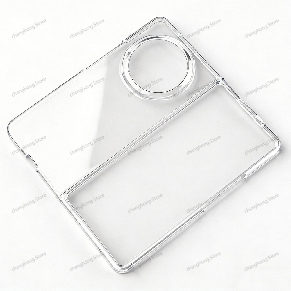 Hard โปร่งใสเคสโทรศัพท์สําหรับ Honor Magic V6 Honor Magic V5 V3 PC Clear ป้องกันปกหลัง