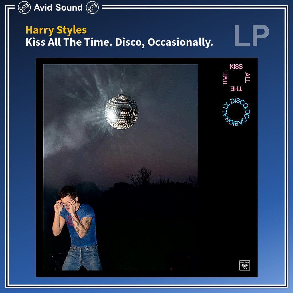 [ พร้อมส่ง ] แผ่นเสียง Harry Styles Kiss All The Time. Disco, Occasionally. ใหม่ ซีล Harry Styles Vinyl LP